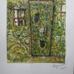 Puerta - Mucho trabajo para mimetizar la identidad