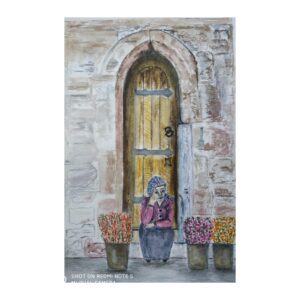 Pintura de una ventana